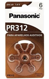 Imagem de Bateria Auditiva 312 Panasonic (Cartela com 6 unidades)